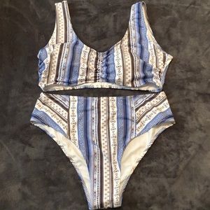 Cupshe Two Piece Print Bikini